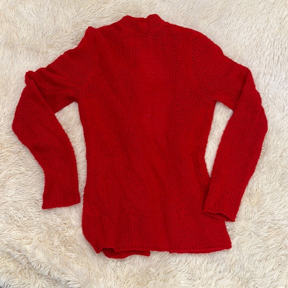 HOLLISTER RED CARDIGAN - Picture 4 of 4